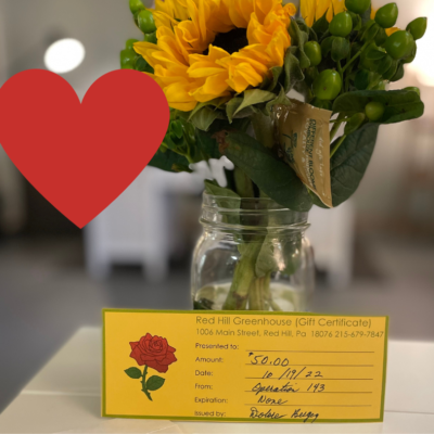 $50 Gift Card to Red Hill Greenhouse
